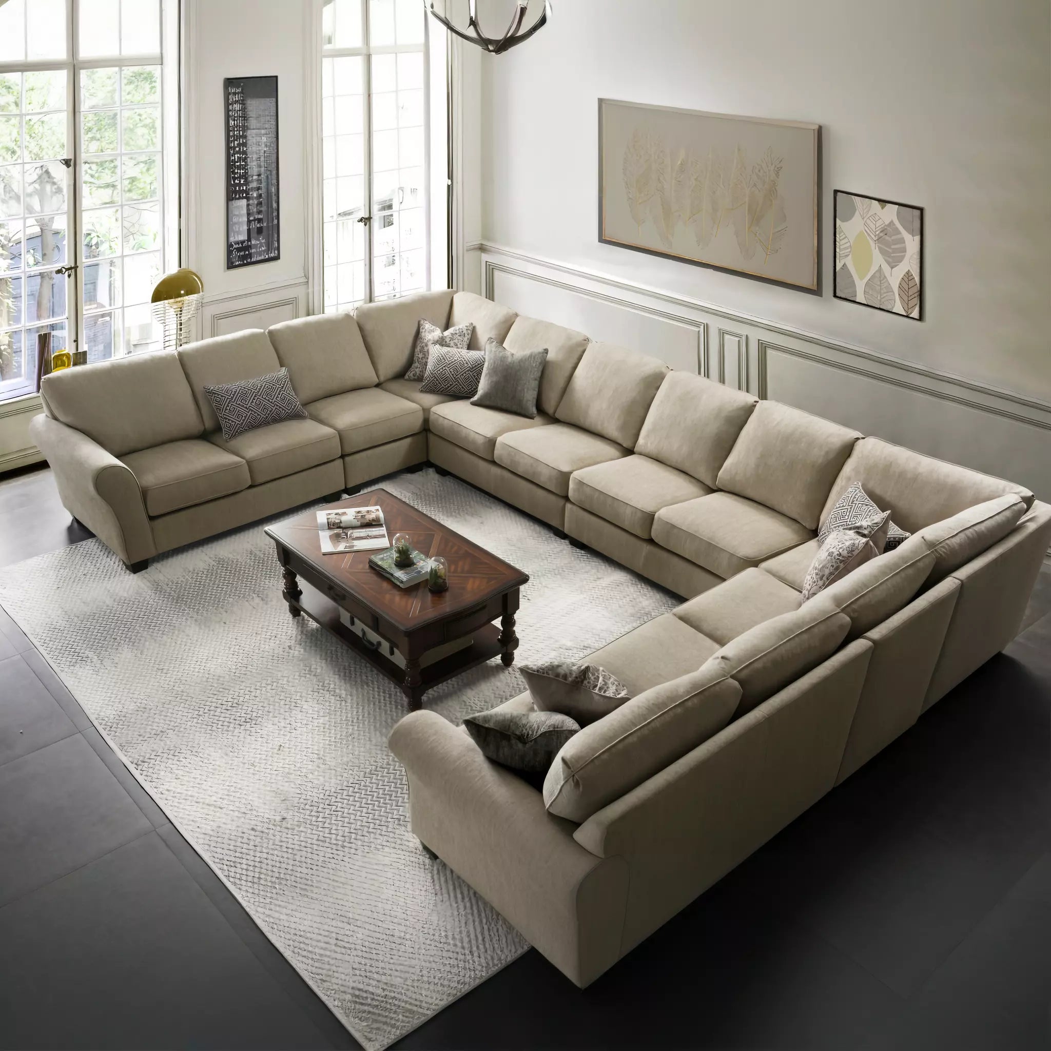 Sandy U-Shaped Sofa