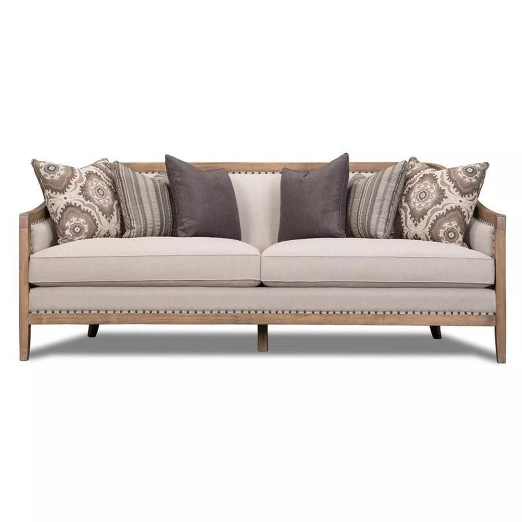 Colburn Stationary Fabric Sofa Set