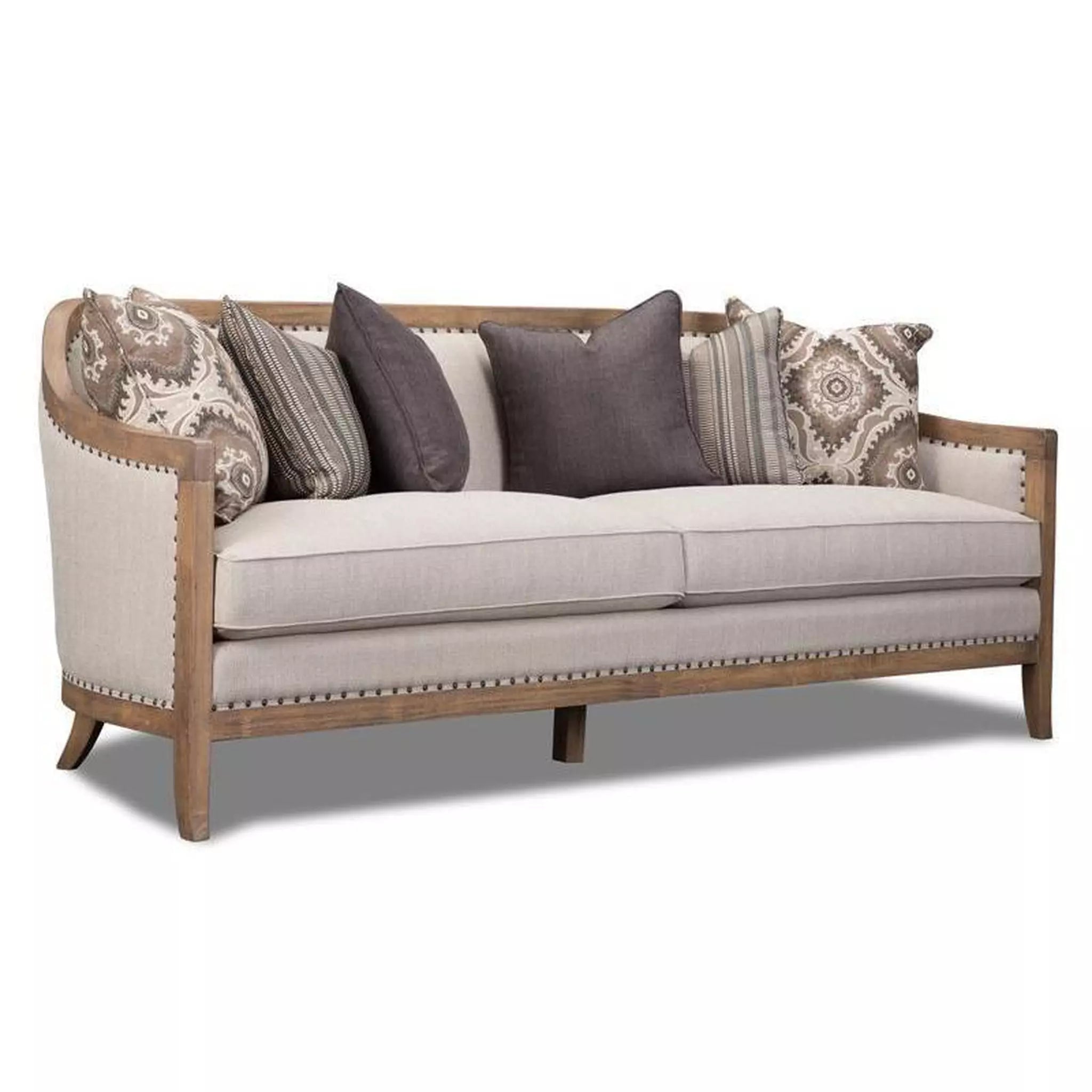 Colburn Stationary Fabric Sofa Set