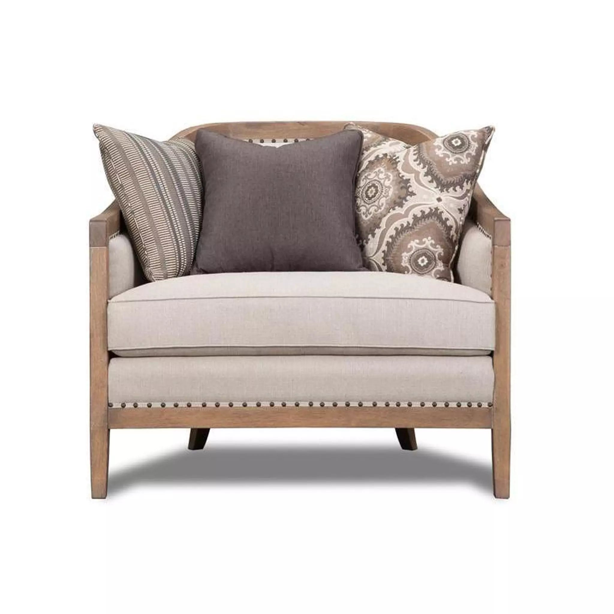 Colburn Stationary Fabric Sofa Set