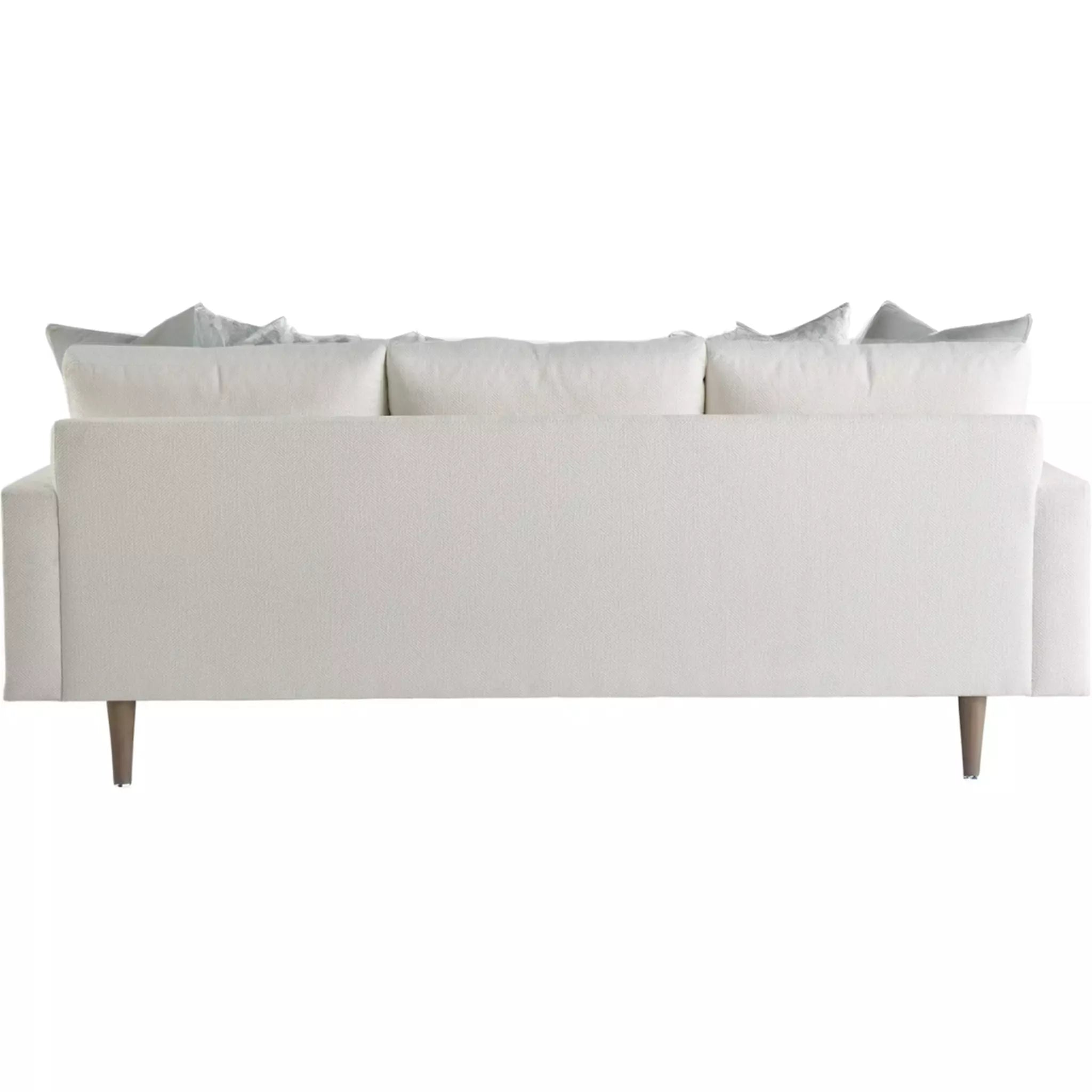 Brentwood White Lacquer Sofa Set